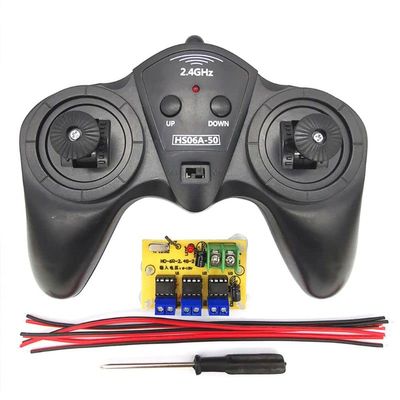 Replacement Part For 2.4G Transmitter 6 Channel Te Control Receiver DC 6V-15V Car Model Ship 50m - (Color: Black)