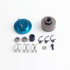 Replacement Part For Bell Gear 14T Flywheel + Springs + Bearings +Clutch Shoes Assembly Sets 83013 81020 Nitro Engine Parts For RC 1/8 RC Car - (Color: Blue) view 3