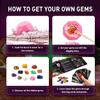Gamerside Gemstones Dig Kit - Dig it up 12 Real Gemstone and Crystal for Kids Gems Digging Kit Mineral & Rock Collection for Kids Archaeology Geology Educational Gift STEM Toys for Boys & Girls view 3