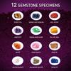 Gamerside Gemstones Dig Kit - Dig it up 12 Real Gemstone and Crystal for Kids Gems Digging Kit Mineral & Rock Collection for Kids Archaeology Geology Educational Gift STEM Toys for Boys & Girls view 4