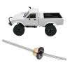 Aluminum Alloy Front Axle Differential, RC Metal Differential Kit Compatible with WPL C14 C24 C34 C44 B14 B16 B24 B36, High Performance Modifiion Part for RC Cars view 4
