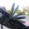 Adjustable Stroller Bumper Bar Handlebar Compatible with YOYO2 YOYO3 Stroller (PU Leather) view 3
