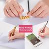 LEWUXIAN Toy Pen Set, Decompression Magnetic Metal Pen, Eliminate Pressure Fidget Toy,Multifunctional Deformable Magnet Writing PenGift for Kids or Friends(Black) view 2