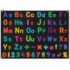 WATINC 151Pcs Alphabets Letters Numbers Felt Board Story Preschool Set Colorful ABC Letter Upper Lower Case Math Symbols Large Wall Storyboard Early Learning Play Kit for Toddlers Kids 41 x 30 Inch view 1