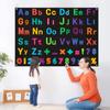 WATINC 151Pcs Alphabets Letters Numbers Felt Board Story Preschool Set Colorful ABC Letter Upper Lower Case Math Symbols Large Wall Storyboard Early Learning Play Kit for Toddlers Kids 41 x 30 Inch view 4