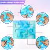 Frienda 2 Pack Marble Maze Mat Fidget Tactile Sensory Toys Stress Relief Toys Relief Anxiety Calming Mats for School Classroom Reduce Stress Anxiety Improve Focus(Vivid Style,8.7 x 6.3 Inch) view 4
