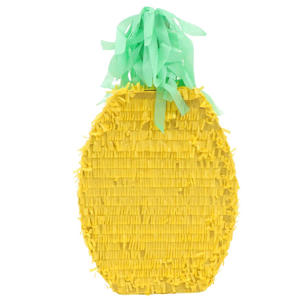Toddmomy Mini Pineapple Shape Pinata, Pineapple Pinata Fruit Themed Smashed Candy Filled Kids Birthday Party Festive Decoration for Fun Party Supplies, Event Photo Props Kids