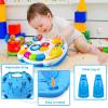 JUEJIAZKIY Music Baby Activity Center Toy 12-18 Months Activity Table Baby Toys 12 to 18 Months Early Learning 12 Month Old Toddlers Christmas Birthday Gifts for 1 2 3 Year Old Infant Kids view 4