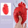 BESTOYARD Heart 3Pcs Heart Props Tricky Toys Horrible Props Party Supplies Bloody Heart view 2
