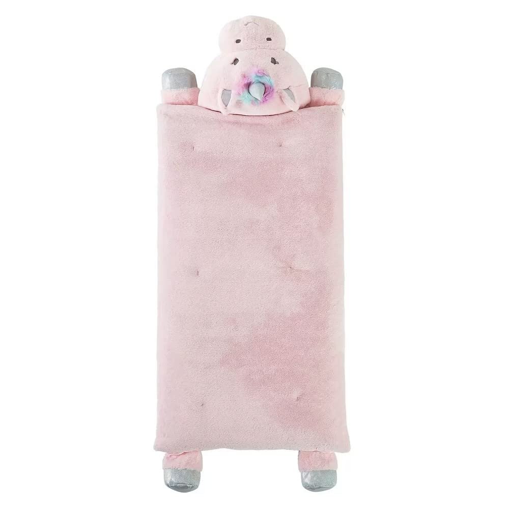 Member's Mark Faux Fur Kids' Sleeping Bag (27''x56'', Unicorn)