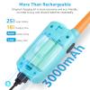 Topsung Walkie Talkies for Kids Adults Long Range Rechargeable 3 Pack, FRS 2 Way Radio Toy for 3-12 Year Old Boys Girls Toddlers, Shockproof NOAA Walkie-Talkie for Family Camping Skiing Cruise view 4
