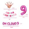 pink on cloud 9 th birthday view 3