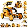 Lucky Doug 12-in-1 STEM Solar Robot Kit Toys Gifts for 8 9 10 11 12 13 Year Old Kids Boys Girls, Robot Building Education Science STEM Project Toys Kit Gifts for Kids Boys, Solar Powered by The Sun view 1