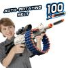 Electric Automatic Toy, JakMean Toy Blaster with 30 Dart Clips and 100 Foam Darts, Outdoor Shooting Games Toys for 6-12 Year Old Boys & Girls Adults, Gifts for Birthday Xmas (J3A) view 2