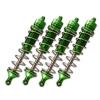 Team Corally 1/10 Sketer XL4S C-00191 Upgrade Parts Aluminum Front & Rear Adjustable Dampers 130mm - 4Pc Set Green view 1