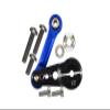 Aluminum Tie Rod + 23T Servo Horn For Arrma 1:8 Kraton/Talion/Typhon/Outcast/Notorious/Kraton V5 / Notorious V5 / 1:7 Infraction/Limitless/Mojave - 9Pc Set Black view 1
