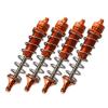 Team Corally 1/10 Sketer XL4S C-00191 Upgrade Parts Aluminum Front & Rear Adjustable Dampers 130mm - 4Pc Set Orange view 1