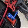 Aluminum Tie Rod + 23T Servo Horn For Arrma 1:8 Kraton/Talion/Typhon/Outcast/Notorious/Kraton V5 / Notorious V5 / 1:7 Infraction/Limitless/Mojave - 9Pc Set Blue view 2
