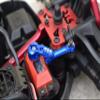Aluminum Tie Rod + 23T Servo Horn For Arrma 1:8 Kraton/Talion/Typhon/Outcast/Notorious/Kraton V5 / Notorious V5 / 1:7 Infraction/Limitless/Mojave - 9Pc Set Blue view 4