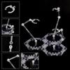 FINGERINSPIRE Action Figure Stand Stand 3 Person Fight Assembled Action Figure Stand Base Doll Model Stand Display Model Stand Compatible with HG/RG 1/144 Toys, Clear view 4