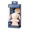 Itzy Ritzy Pacifier & Lovey Set - Natural Rubber Pacifier with Stuffed Animal Lovey - Detachable Plush Bunny Binky Holder & Coordinating Natural Rubber Binky, Ideal for Ages 0-6 Months (Bunny) view 4