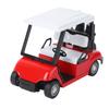 NOLITOY Die-cast Metal Golf Cart Model, Mini 1:20 Scale Golf Cart Vehicle for Home Decor Party Favor view 1