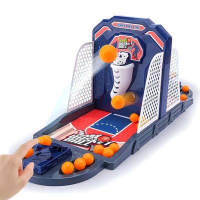Trisquirrel Desktop Basketball Shooting Game,Interactive Finger Shot Basketball Game with Auto Scoring,Ideal Sports Acade Toy for Kids and Adults