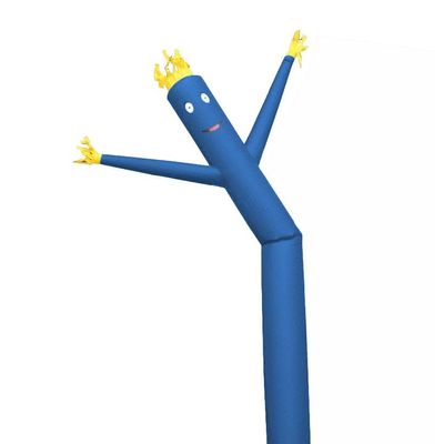 Blue Dancing Fly Guy| 18' Foot Tall x 18" Inch Diameter | Fun Wacky Waving Inflatable Arm Flailing Tube Man | for Advertising, Promotion, and Entertainment (Requires Blower - NOT Included)