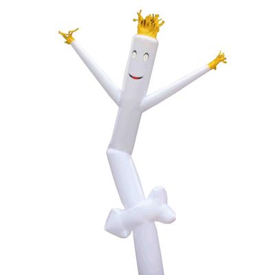 White Arrow Dancing Fly Guy| 18' Foot Tall x 18" Inch Diameter | Fun Wacky Waving Inflatable Arm Flailing Tube Man | for Advertising, Promotion, and Entertainment (Requires Blower - NOT Included)
