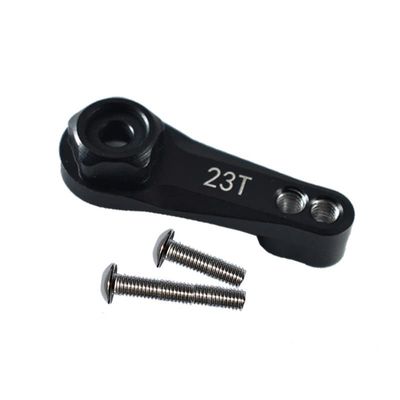Aluminum Alloy 7075 23T Servo Horn For Traxxas 1/10 RC Crawlers TRX 4 / TRX 6-3Pc Set Black