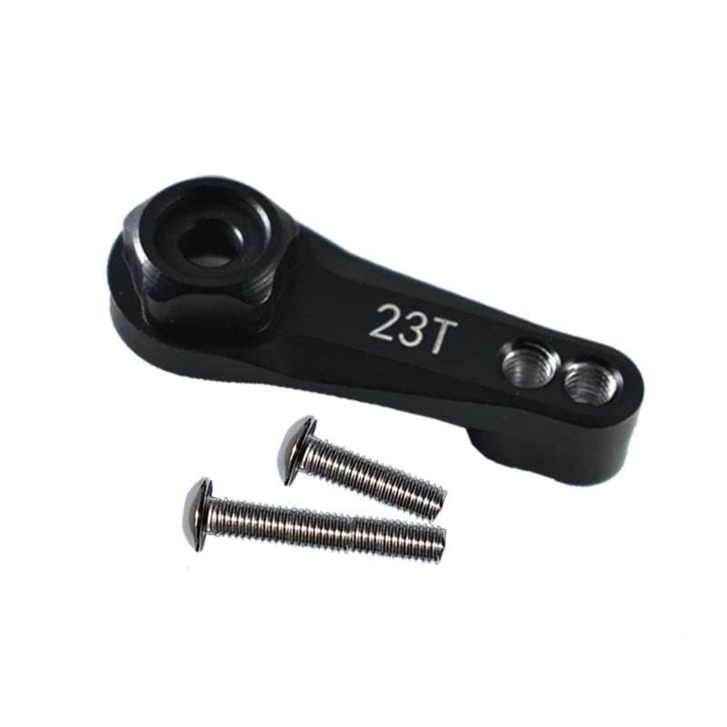 Aluminum Alloy 7075 23T Servo Horn For Traxxas 1/10 RC Crawlers TRX 4 / TRX 6-3Pc Set Black