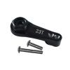 Aluminum Alloy 7075 23T Servo Horn For Traxxas 1/10 RC Crawlers TRX 4 / TRX 6-3Pc Set Black view 1