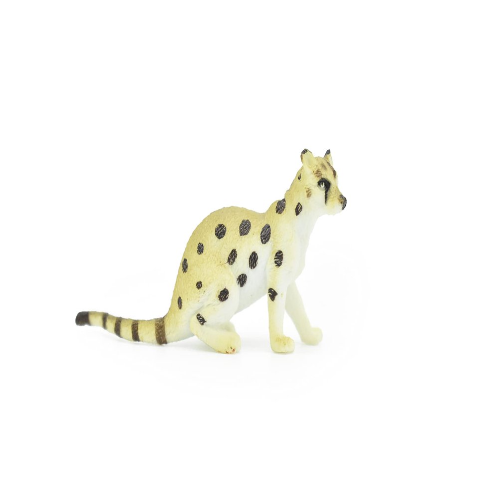 Civet Cat Spotted, Very Nice Small Plastic Animal 3" CWG129 B238