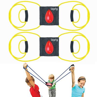 lopfg Water Balloon Launcher ;water balloon slingshot ;water balloon launcher slingshot;Beast 300-yard Waters Balloon Slingshot/Cannon/Launcher ;yellow-2pcs