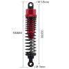 Adjustable 100mm Aluminum RC Shock Absorber For 1/10 crawler tamiya Hpi Hsp Axial Tamiya Buggy truck Car Oiled Type upgraded part 4pcs/setRed view 3