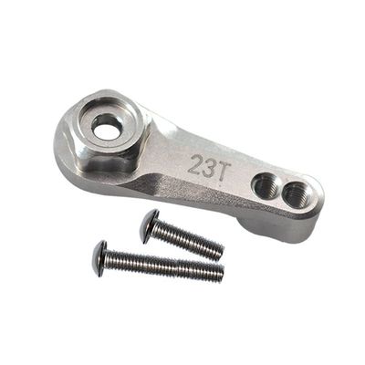 Aluminum Alloy 7075 23T Servo Horn For Traxxas 1/10 RC Crawlers TRX 4 / TRX 6-3Pc Set Silver
