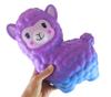 Curious Minds Busy Bags 1 Jumbo Random Colorful Alpaca Squishy Slow Rise Foam Pet Animal Toy - Scented Sensory, Stress, Fidget Toy (1 Random Color) view 3