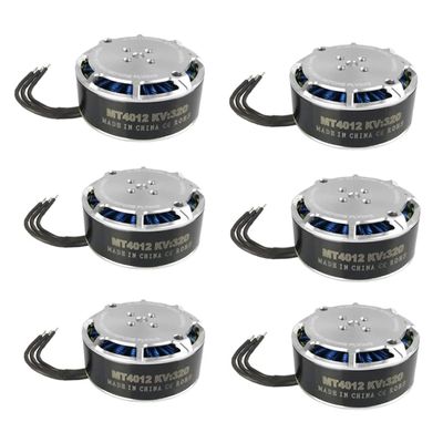 TAROT Martin 320KV MT4012 Brushless Motor 6S Efficient Long Endurance Motors for DIY RC Multi Rotor Drone Quadcopter (6pcs)