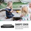 Happyyami Bunker Cover Beach Sandbox Canopy Cloth Sandpit Kids Outdoor Playsets Pool Cover for Kid Toy Kids Pool Cover Sand Toy Cover Kids Toy with Cover Box Cover Child Polyester Taffeta view 2