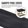 Happyyami Bunker Cover Beach Sandbox Canopy Cloth Sandpit Kids Outdoor Playsets Pool Cover for Kid Toy Kids Pool Cover Sand Toy Cover Kids Toy with Cover Box Cover Child Polyester Taffeta view 3