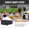Happyyami Bunker Cover Beach Sandbox Canopy Cloth Sandpit Kids Outdoor Playsets Pool Cover for Kid Toy Kids Pool Cover Sand Toy Cover Kids Toy with Cover Box Cover Child Polyester Taffeta view 4