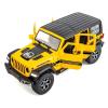 BDTCTK Off-Road 7 Door for Wrangler Diecast Toy Car Model, 1/22 Scale Metal Alloy Vehicle for Kids Boys Girls Adults, Doors Open, Light and Sound, Gifts Yellow view 1