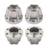 AMOGOT 4Pcs RC Metal 12mm Hex Wheel Hubs Adapters for 1.9/2.2inch Beadlock Wheel Rim Axial Scx10 Trx4 Wraith Gen7 Gen8 D90 CC01 1/10 RC Crawler (15mm S) view 1