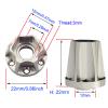 AMOGOT 4Pcs RC Metal 12mm Hex Wheel Hubs Adapters for 1.9/2.2inch Beadlock Wheel Rim Axial Scx10 Trx4 Wraith Gen7 Gen8 D90 CC01 1/10 RC Crawler (22mm S) view 2