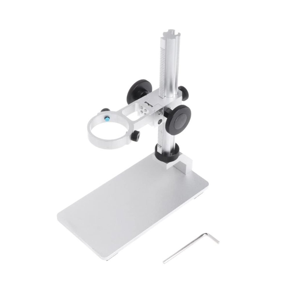 Lab Microscope Slides Microscope Aluminium Alloy Raising Lowering Stage UP Down Support Table Stand Microscope 240 G 34.5 Mm Microscope Parts