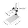 Lab Microscope Slides Microscope Aluminium Alloy Raising Lowering Stage UP Down Support Table Stand Microscope 240 G 34.5 Mm Microscope Parts view 2