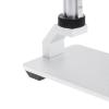 Lab Microscope Slides Microscope Aluminium Alloy Raising Lowering Stage UP Down Support Table Stand Microscope 240 G 34.5 Mm Microscope Parts view 4