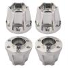 AMOGOT 4Pcs RC Metal 12mm Hex Wheel Hubs Adapters for 1.9/2.2inch Beadlock Wheel Rim Axial Scx10 Trx4 Wraith Gen7 Gen8 D90 CC01 1/10 RC Crawler (18mm S) view 1