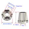 AMOGOT 4Pcs RC Metal 12mm Hex Wheel Hubs Adapters for 1.9/2.2inch Beadlock Wheel Rim Axial Scx10 Trx4 Wraith Gen7 Gen8 D90 CC01 1/10 RC Crawler (18mm S) view 2