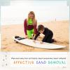 2 Pcs Sand Brush Sand Remover Surf Off Brush with Bag Beach Accessories for Vacation, Beach Sports, Pets and More view 4